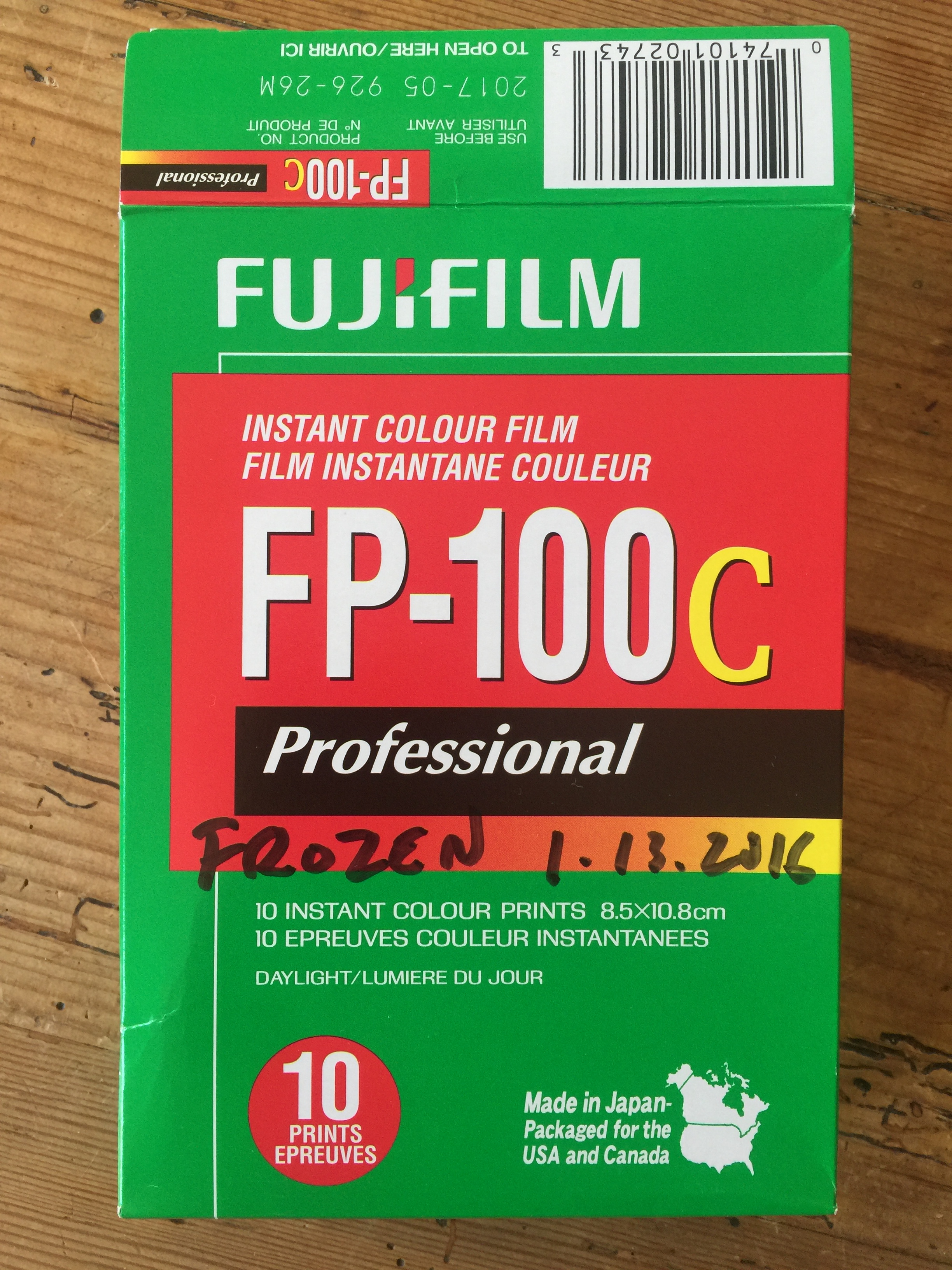 Freezing Fuji FP-100C Instant Film – Figital Revolution