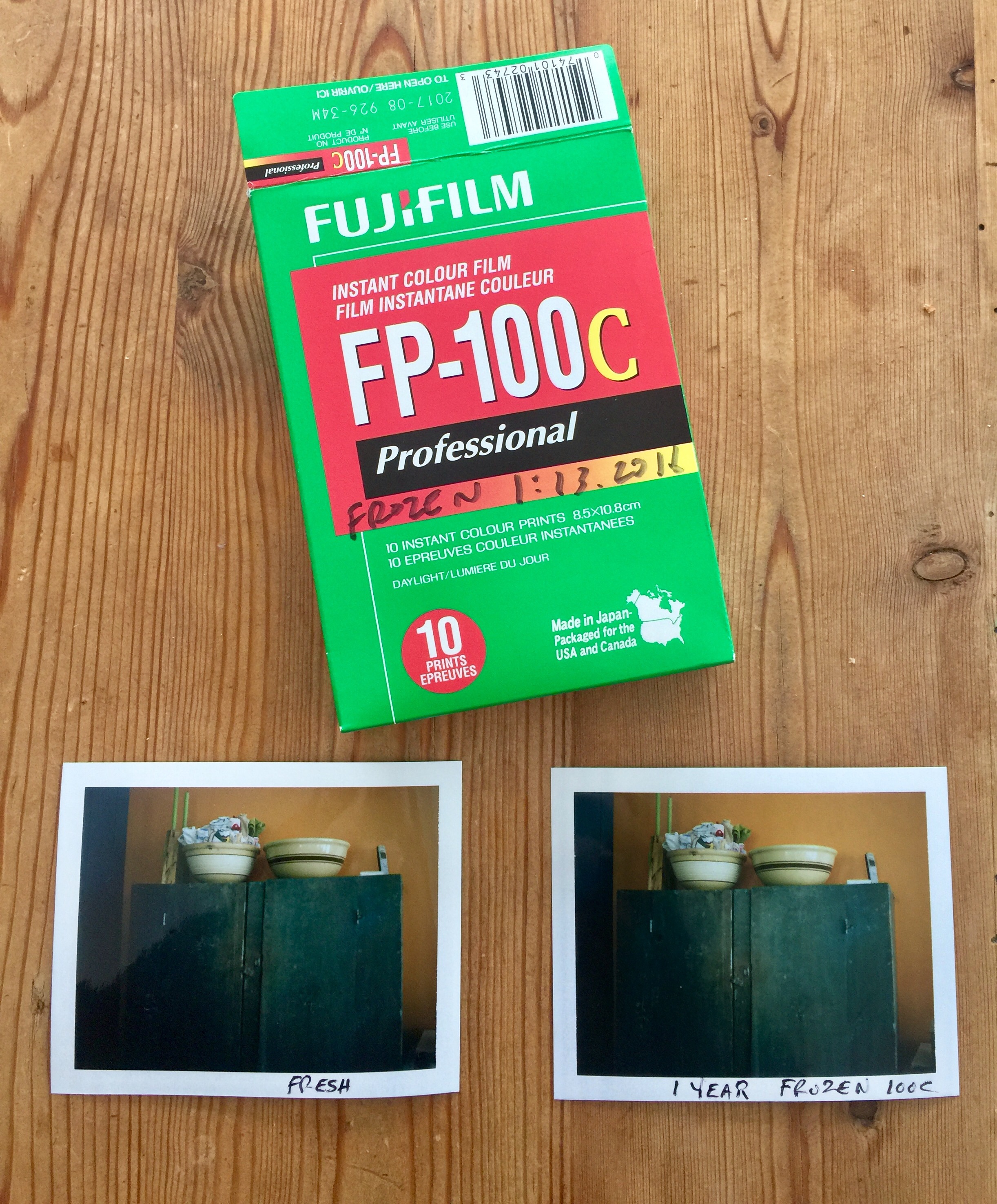 Fuji FP100C – Figital Revolution